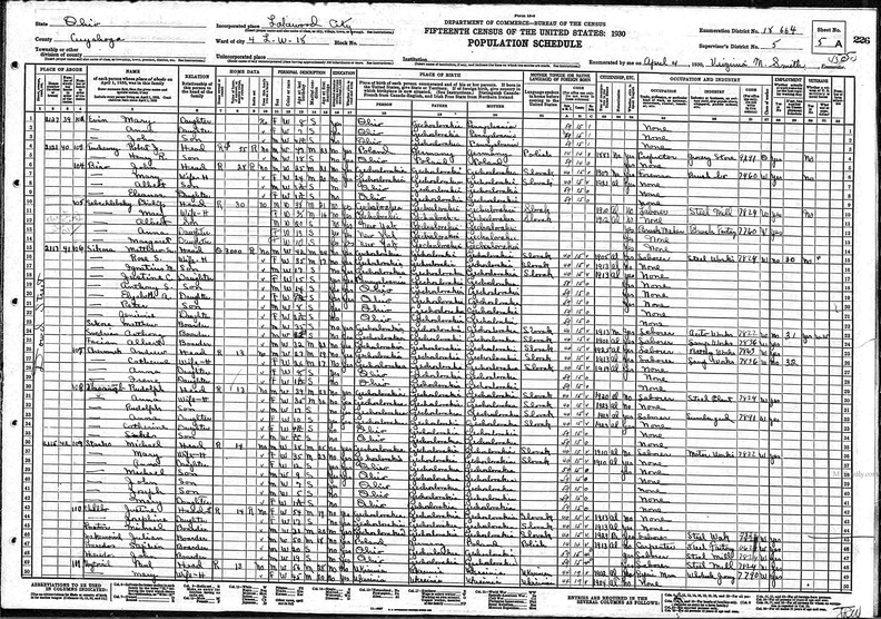 Census Ohio 1930 1