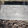 Gravestone Stasko Anna